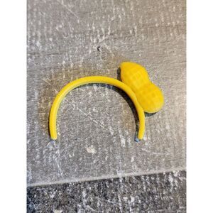Light brown peanut headband doll accessory toy figure